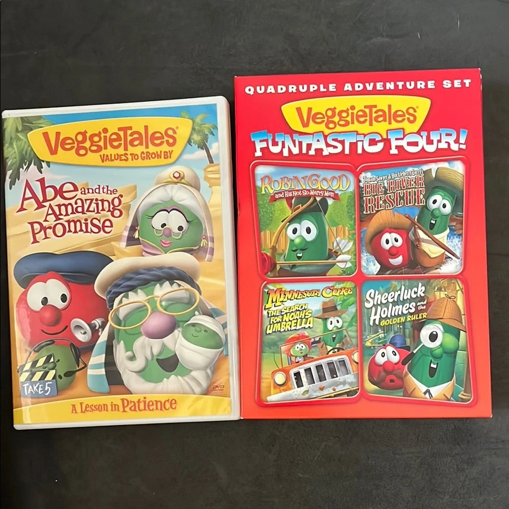 Veggie Tales DVDs - Picture 4 of 4